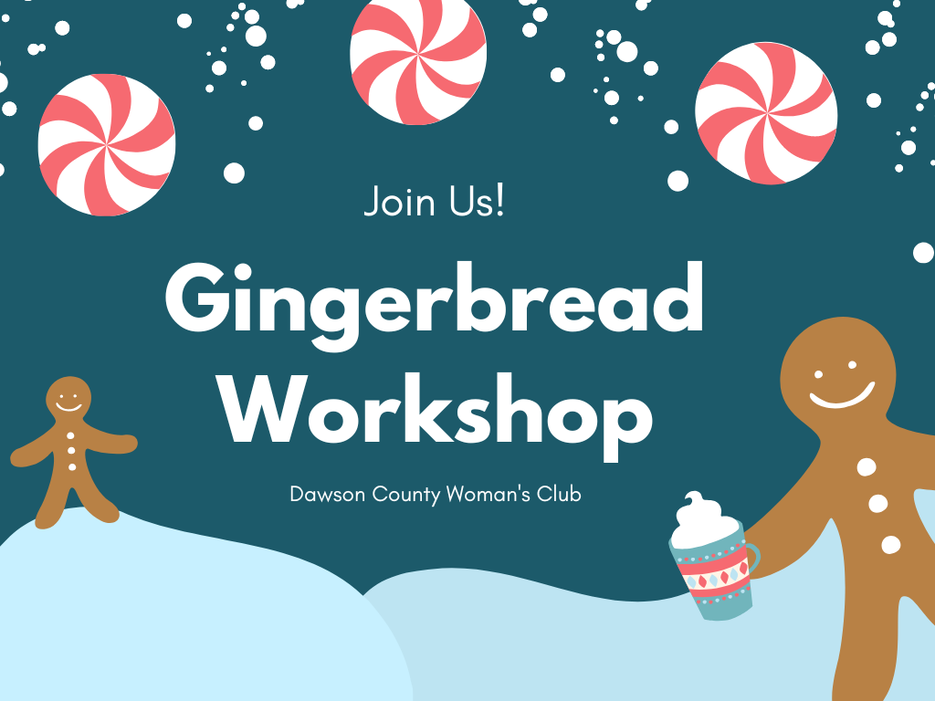 Gingerbread Workshop at the Dawson County Library